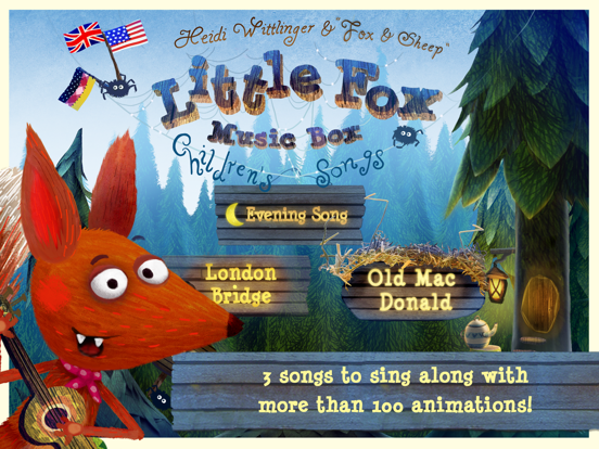 Screenshot #1 for Little Fox Nursery Rhymes