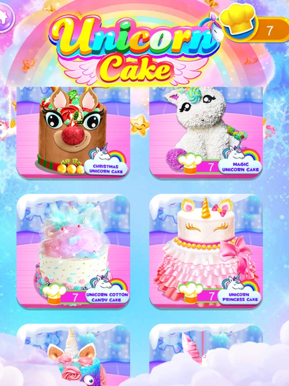 Screenshot #4 pour Unicorn Food - Rainbow Cake