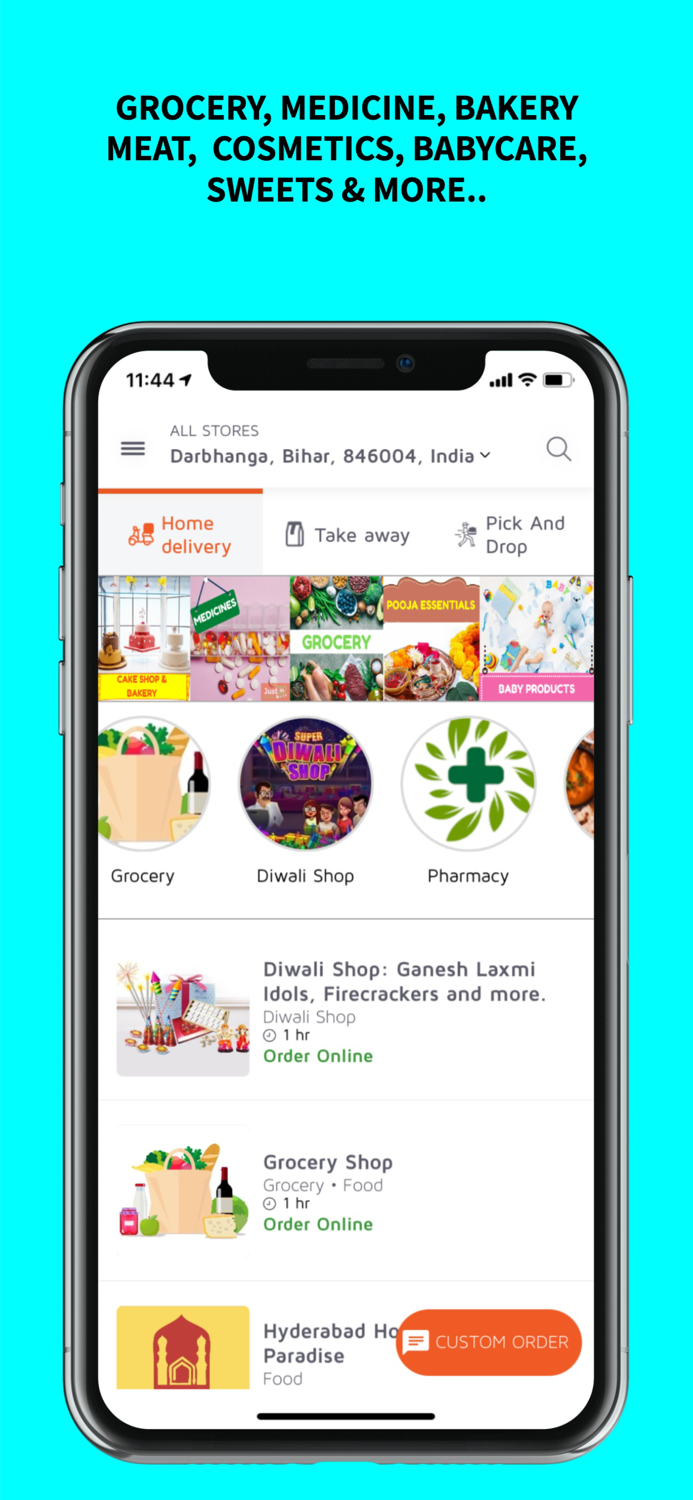 JustInDoor- Online Grocery App