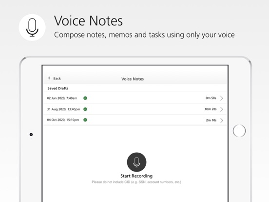 Screenshot #6 pour UBS Voice Notes