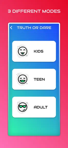 Game screenshot Truth or Dare-Kids,Teen,Adult hack