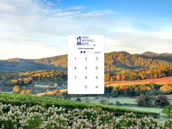 First Sentinel Bank iPad screenshot 2 - Finance app