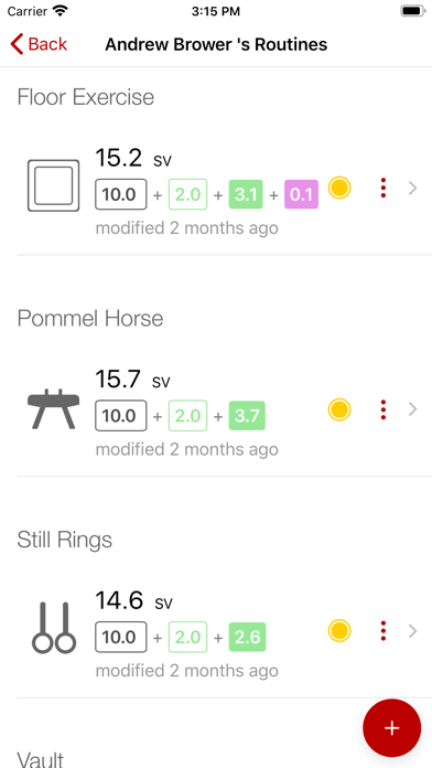Men's Routiner Screenshot
