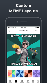 The Meme Maker & GIF Generator screenshot