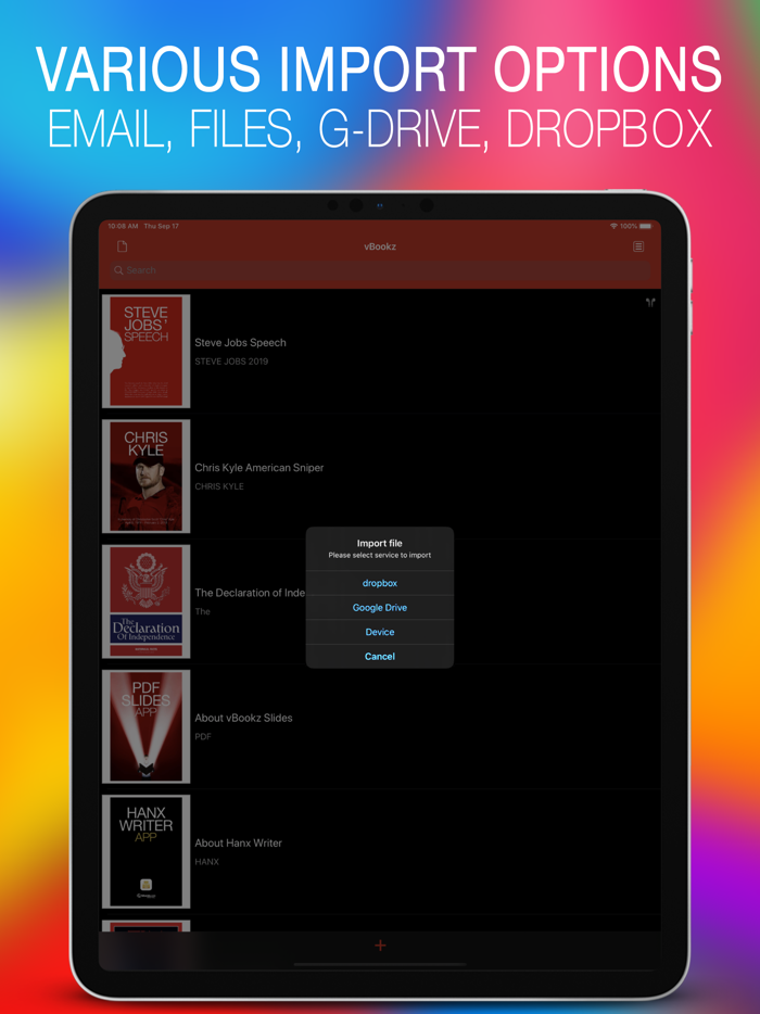 vBookz PDF Voice Reader
