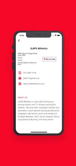 Game screenshot JLAFit Athletics apk