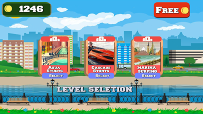 WATER BIKE STUNT RACE GAMES 3Dのおすすめ画像3