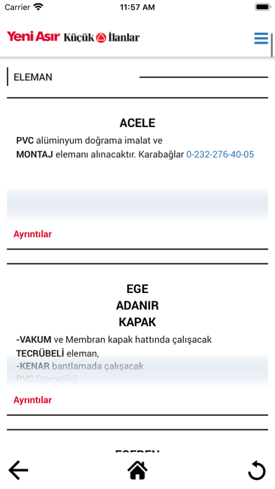 Küçük İlanlar Screenshot
