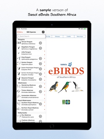 Sasol eBirds South Africa LITEのおすすめ画像1