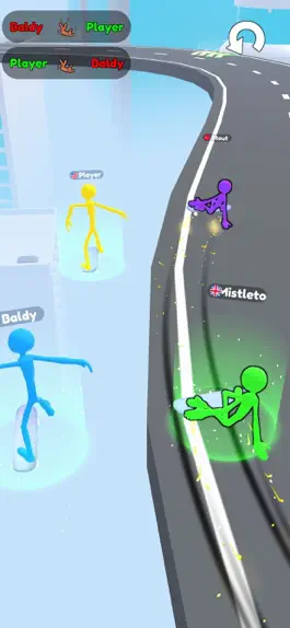 Game screenshot Skate Down Hill 3D hack