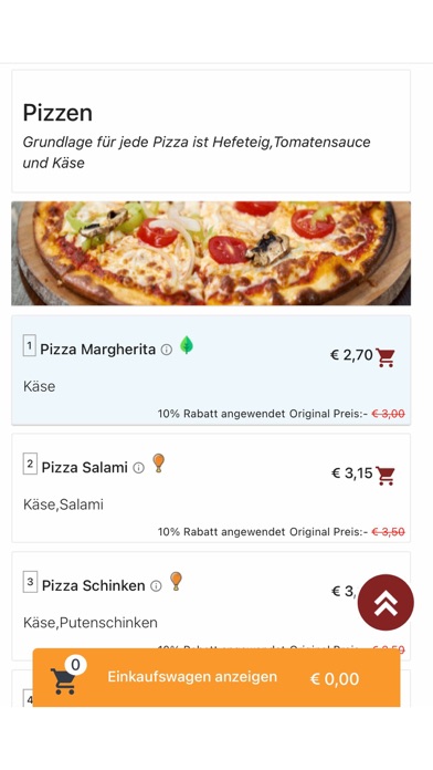 Pizza Center Herten Screenshot