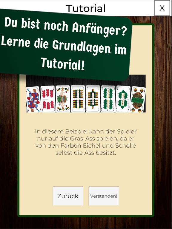 Screenshot #6 pour Schafkopf Offline Lernen