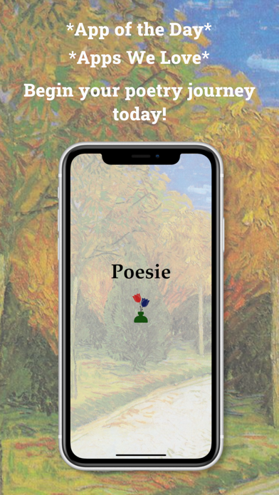Poesie: The Daily Poetry App Screenshot