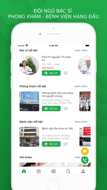 Bcare - Đặt lịch khám