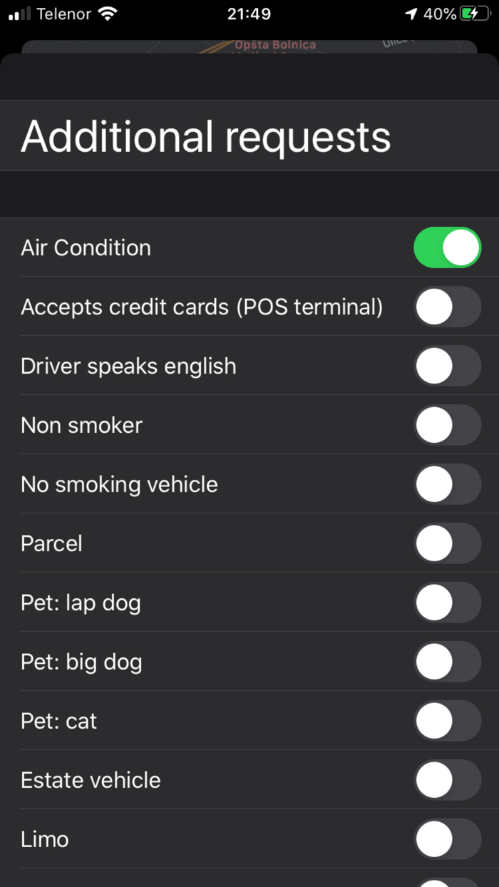 GOTO Taxi application