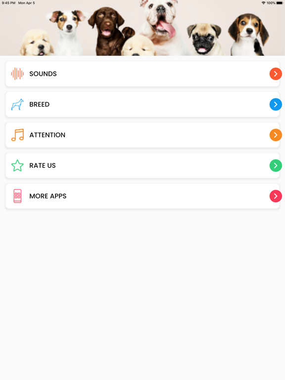 Screenshot #4 pour Dog Sounds - Breed, Attention
