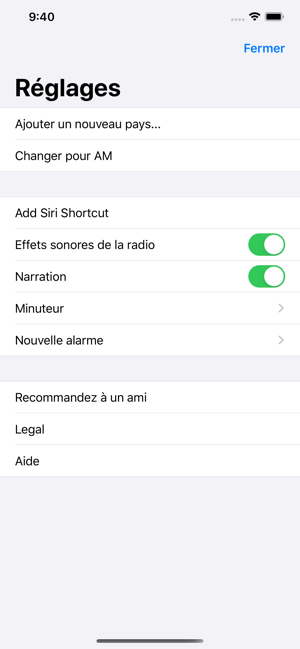 ‎RadioApp - A Simple Radio Capture d'écran