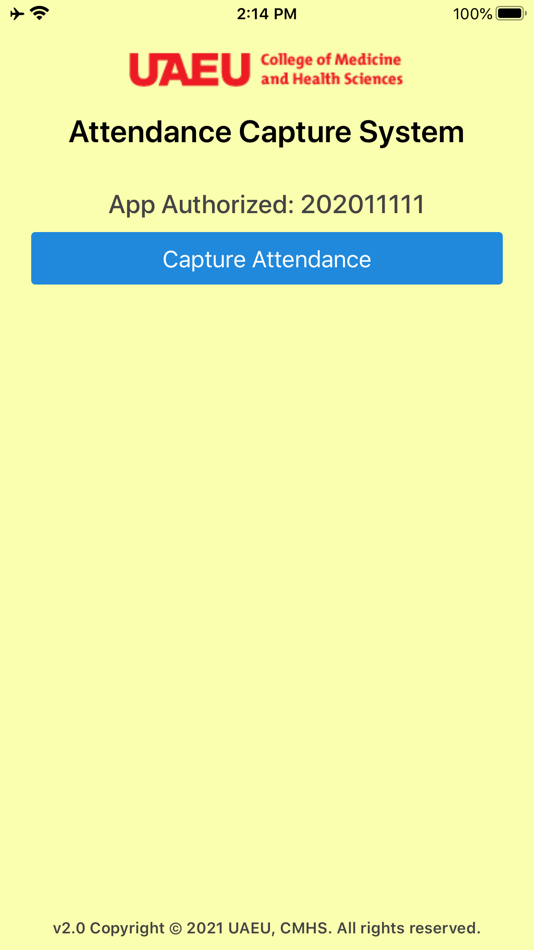 #2. CMHS Attendance (iOS) 由: Sami Shaban