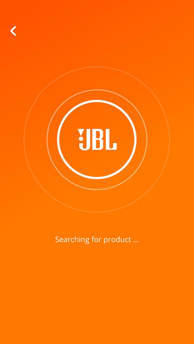 JBL BAR Setup Screenshot