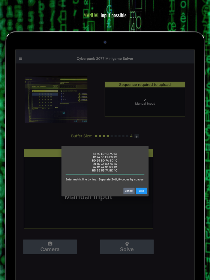 MG Solver for Cyberpunk 2077