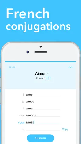 Game screenshot Conjuu - French Conjugation mod apk