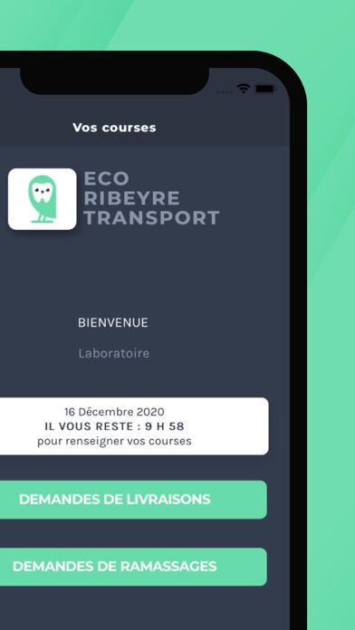 Screenshot #1 pour Eco Ribeyre Transport