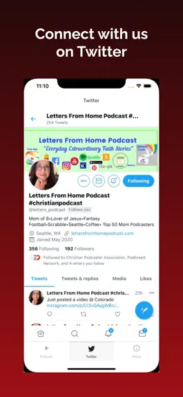 Game screenshot Letters From  Home Podcast apk
