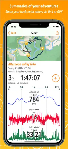Game screenshot Trails · Outdoor GPS Logbook hack
