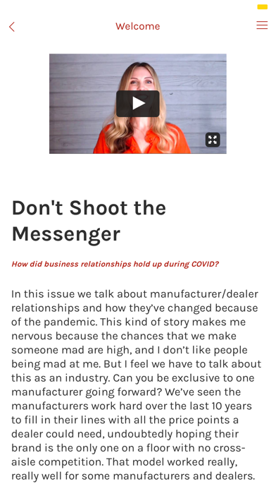 SpaRetailer Magazine Screenshot