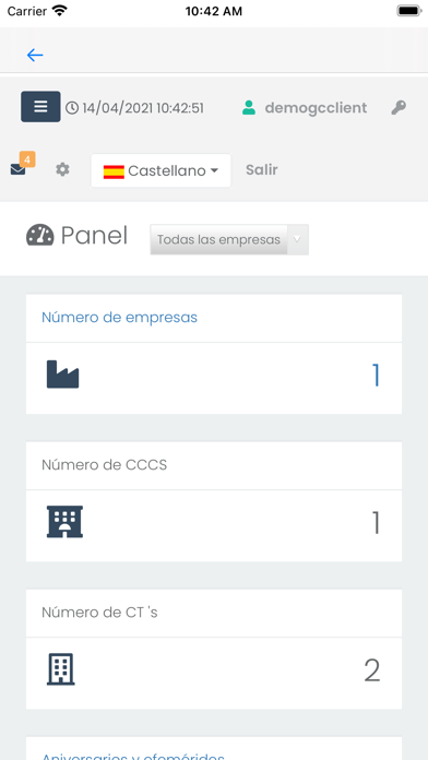 e-Gestió Screenshot