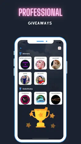 Game screenshot Giveaway Picker for Instagram hack