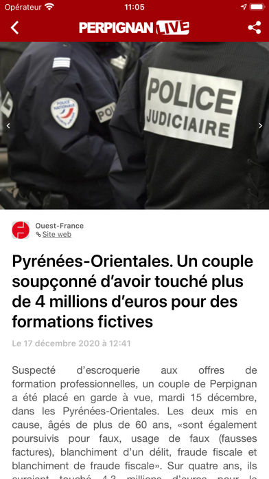 Perpignan Live : Actu & Sport Screenshot