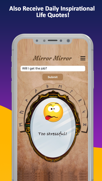 Ask Mirror Mirror - Fortunes Screenshot