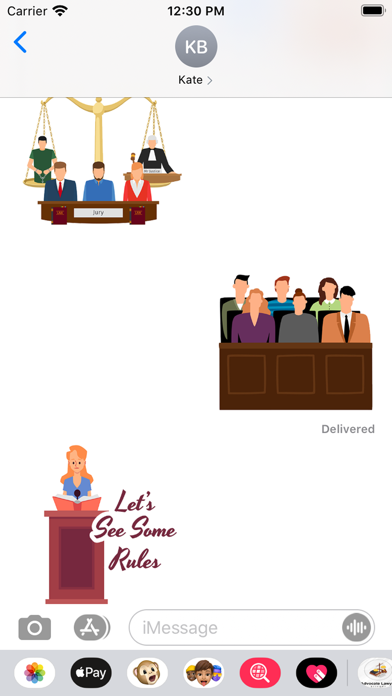 Advocate Lawyer Stickers Screenshot