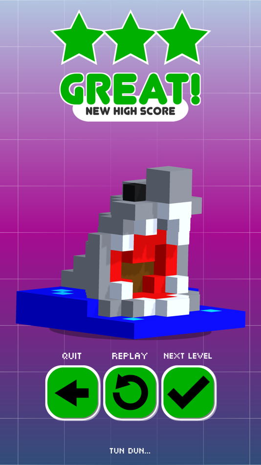 #3. Voxel Perfect (iOS) 由: Katsu Entertainment LLC