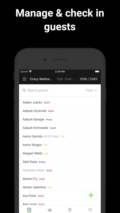Guest List App | Attendium