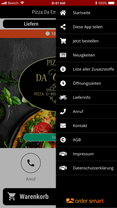 Screenshot #3 pour Pizza Da Emilio Osnabrück