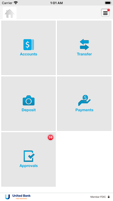 United Bank Business - MI Screenshot