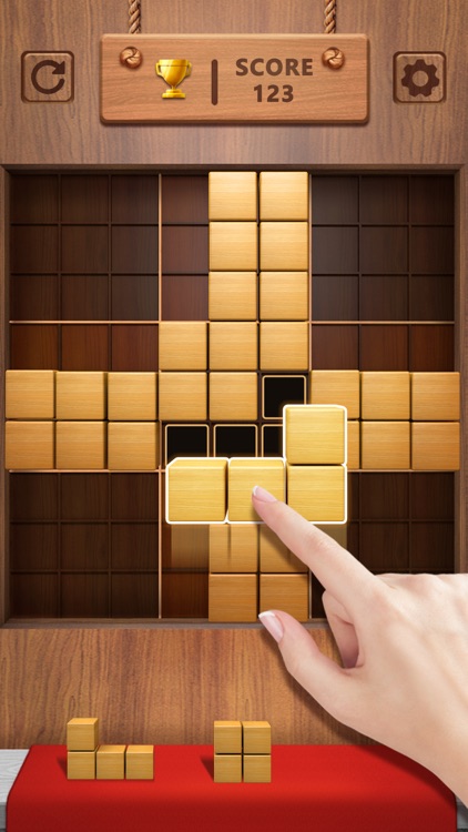 Wood Puzzle: Mind Match Brocks screenshot-4