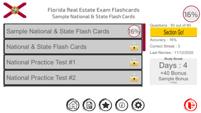 FL Real Estate Exam Flashcards Screenshot