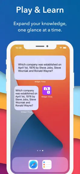 Game screenshot Widget Trivia hack