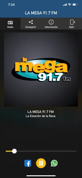 Game screenshot La Mega 91.7 FM mod apk