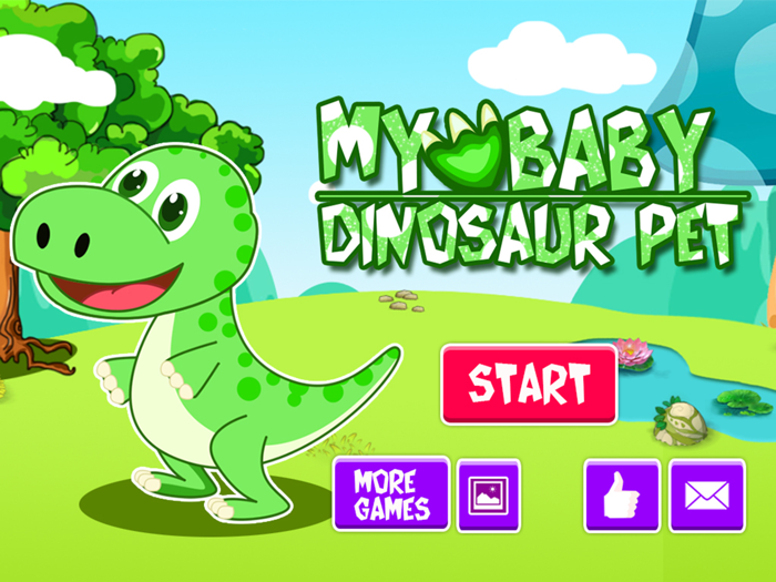 Bellas playtime with dinosaur