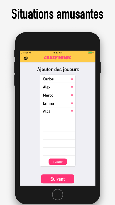 Screenshot #1 pour Imiter ou Défi - Jeu fêtes