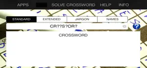 Crossword Solver Silver screenshot #2 for iPhone