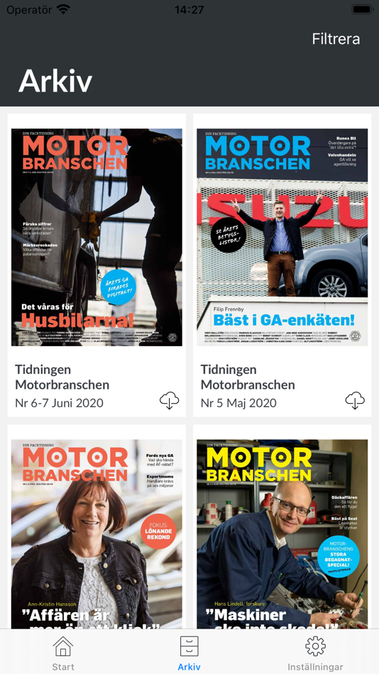 #2. Motorbranschen E-tidning (iOS) Podle: Motorbranschkonsult AB