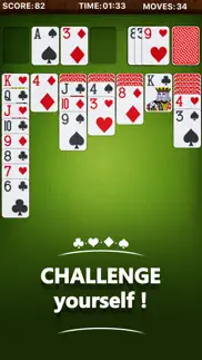 solitaire klondike * iphone screenshot 2