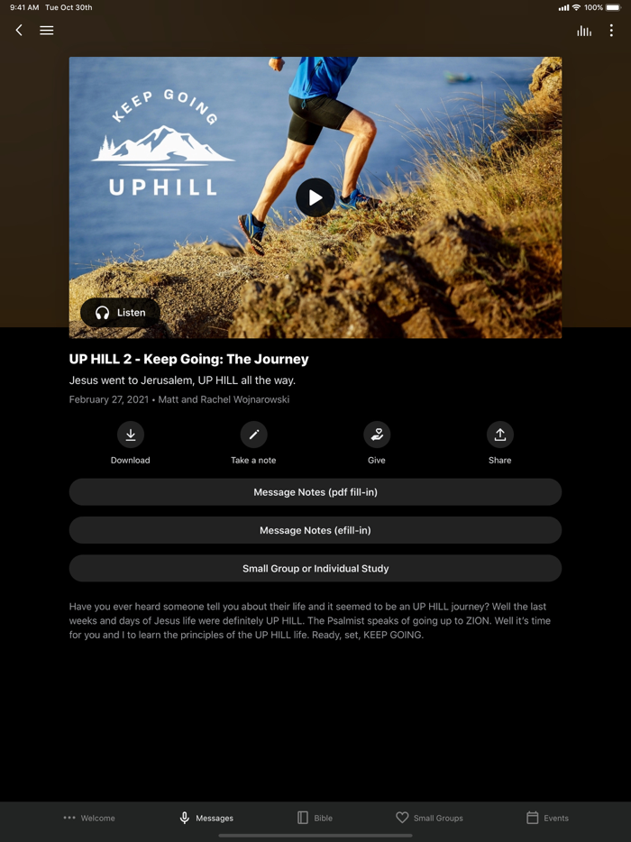 The Church Next Door App