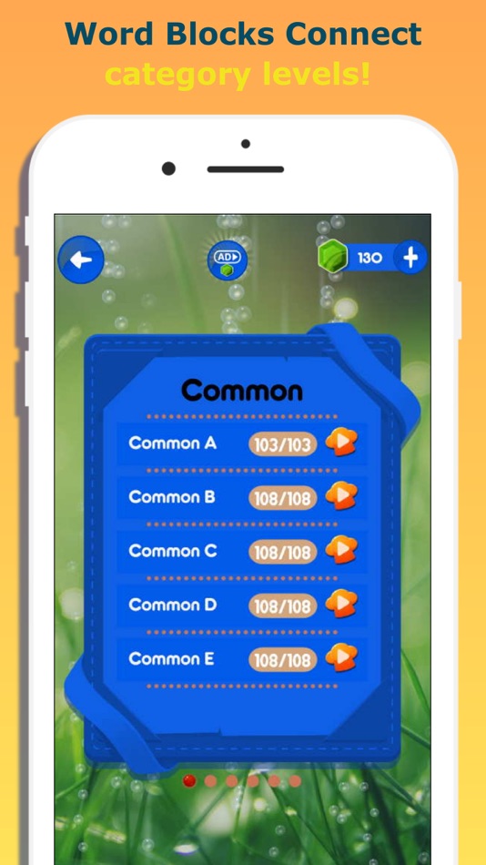 #4. Word Blocks Connect (iOS) Podle: Lam Nguyen