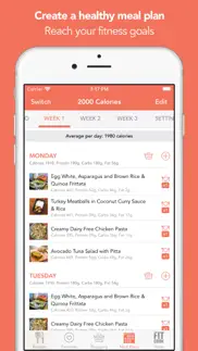 fitmencook - healthy recipes iphone screenshot 3